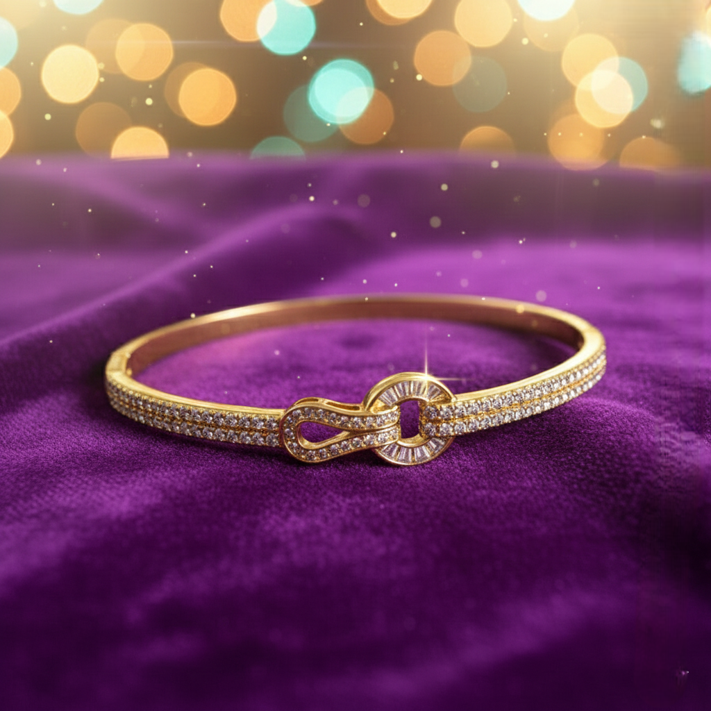 Knotty Chic Kada - Gold